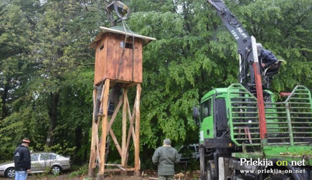 Postavljanje opazovalnice LD Negova