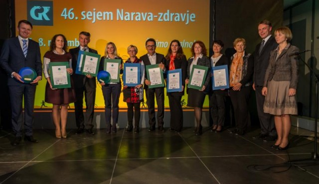 Prejemniki priznanj, foto: društvo Planet Zemlja Prejemniki priznanj, foto: društvo Planet Zemlja