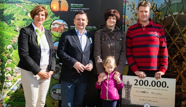200.000. obisk stolpa Vinarium 200.000. obisk stolpa Vinarium