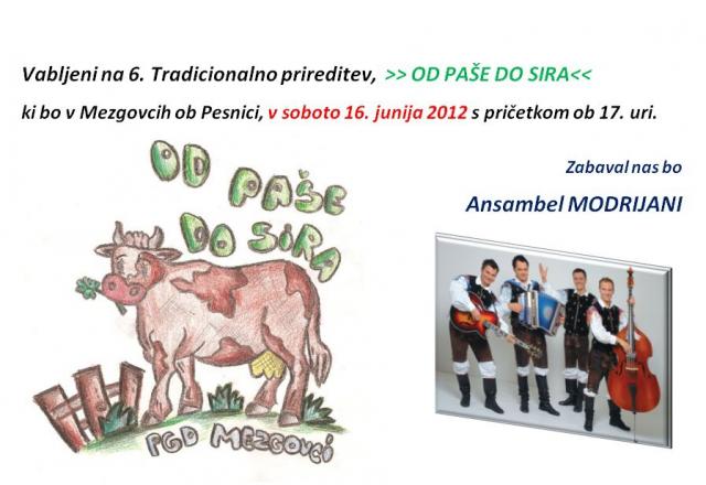 Od paše do sira
