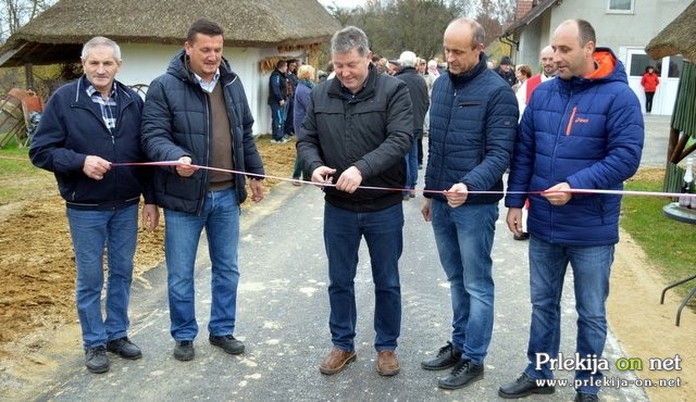 Odprtje nove ceste v Sovjaku
