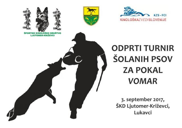 Odprti turnir šolanih psov za pokal Vomar
