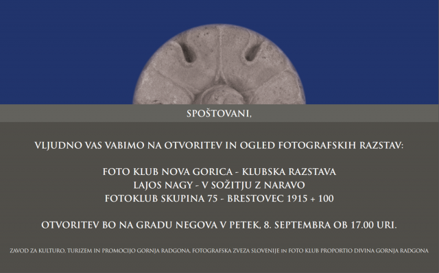 Odprtje fotografskih razstav Fotograd Negova 2/2017
