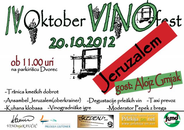 IV. Oktober VINOfest IV. Oktober VINOfest