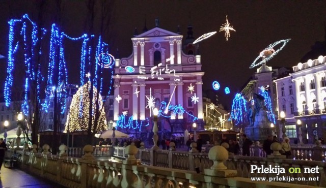 Osvetljena Ljubljana Osvetljena Ljubljana