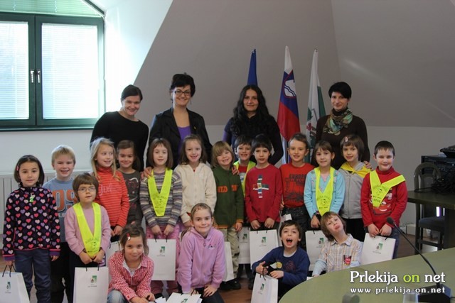 Obisk otrok pri županji Obisk otrok pri županji