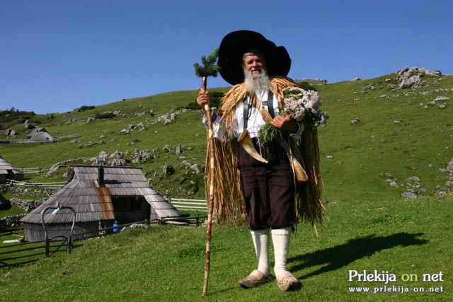 Pastir na Veliki planini