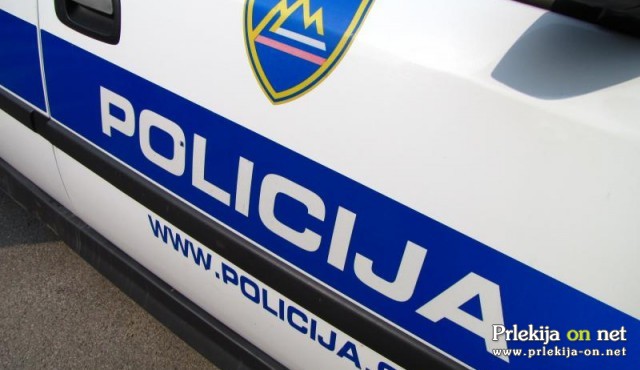 Policisti so 43-letnika pridržali do streznitve