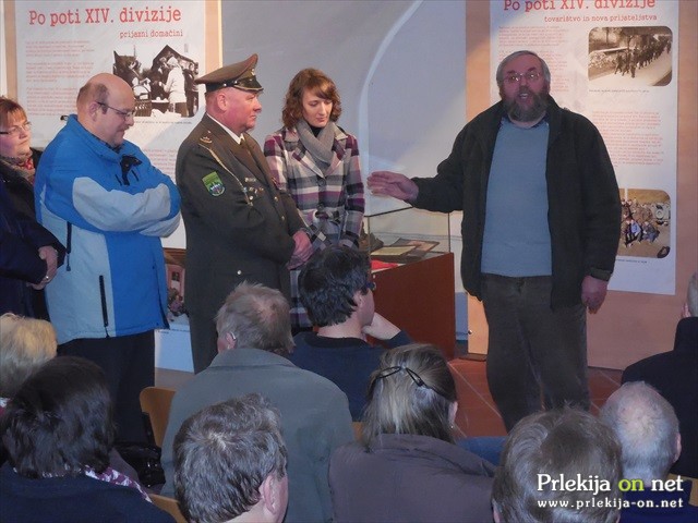 Zbrali so se pohodniki pohoda po poteh slavne XIV. divizije Zbrali so se pohodniki pohoda po poteh slavne XIV. divizije
