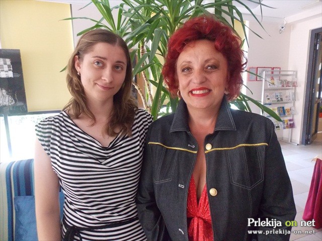 Tadeja Horvat in Tatjana Mijatović Tadeja Horvat in Tatjana Mijatović