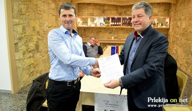 Podpis pogodbe za ureditev TPC Stara Gora Podpis pogodbe za ureditev TPC Stara Gora