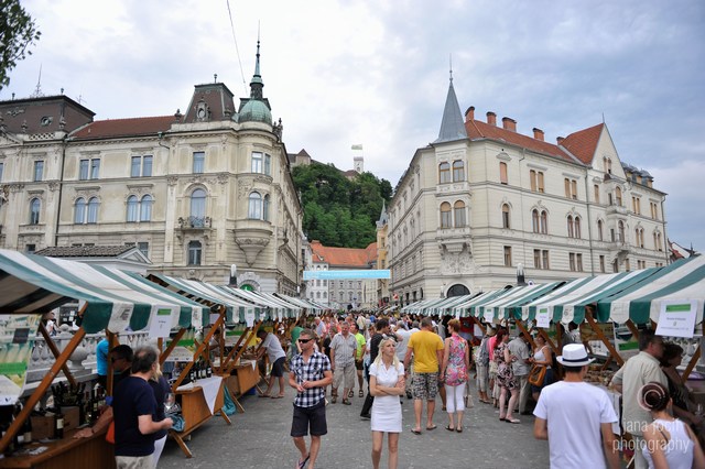 Popoldanski utrip na Ljubljanski vinski poti, foto: Jana Jocif