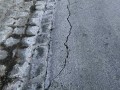 Poškodbe ceste in kolesarske steze