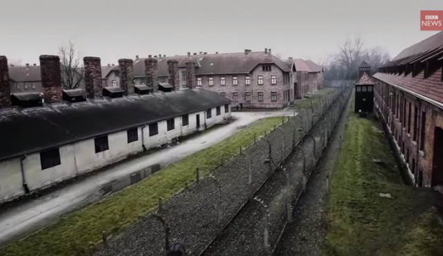 Auschwitz-Birkenau iz zraka