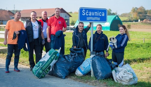 Čiščenje reke Ščavnice