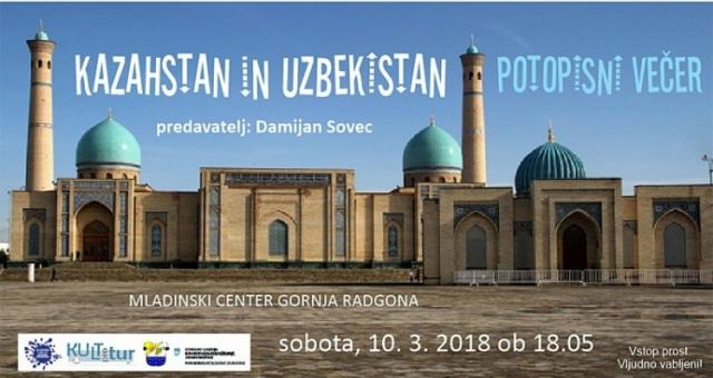 Potopisni večer: Kazahstan in Uzbekistan