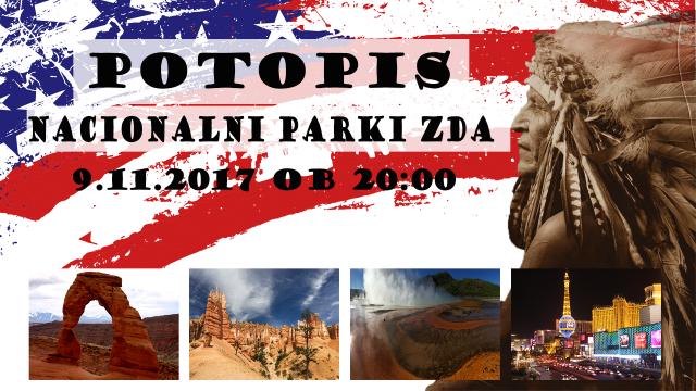 Potopisno predavanje NACIONALNI PARKI ZDA // BUNKER Murska Sobota