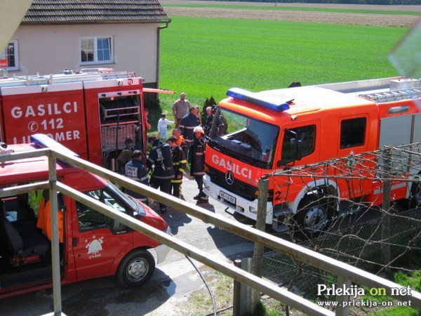 Gasilci so požar pogasili Gasilci so požar pogasili