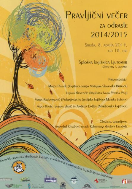 PRAVLJIČNI VEČER ZA ODRASLE 2014/2015