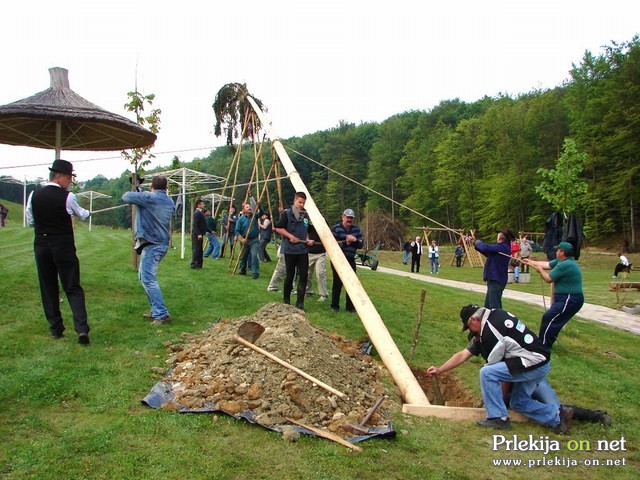 Postavljanje mlaja