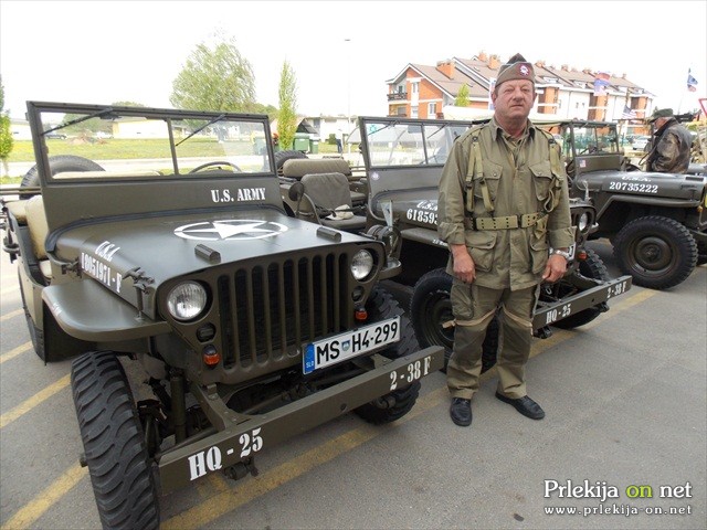 Jeep klub Veteran obiskal Radence