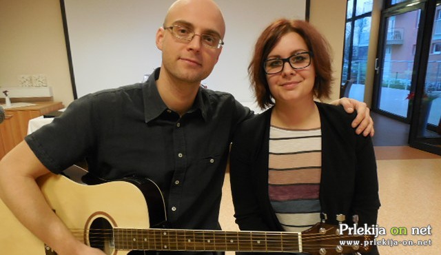 Valter Klemenčič in Katja Otrin Valter Klemenčič in Katja Otrin