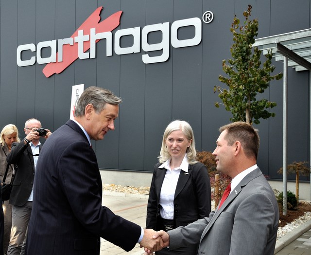 Predsednik Türk obiskal podjetje Carthago
