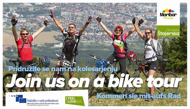 Pridružite se nam na kolesarjenju Pridružite se nam na kolesarjenju