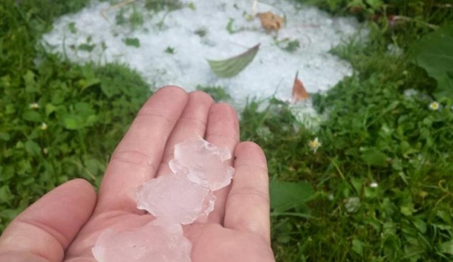Toča v okolici Maribora Toča v okolici Maribora