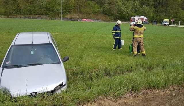 Prometna nesreča v Ihovi, foto: PGD Gornja Radgona