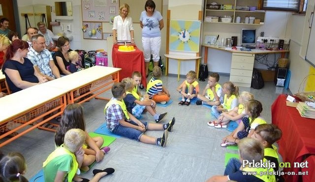 Prvi šolski dan pri Mali Nedelji Prvi šolski dan pri Mali Nedelji