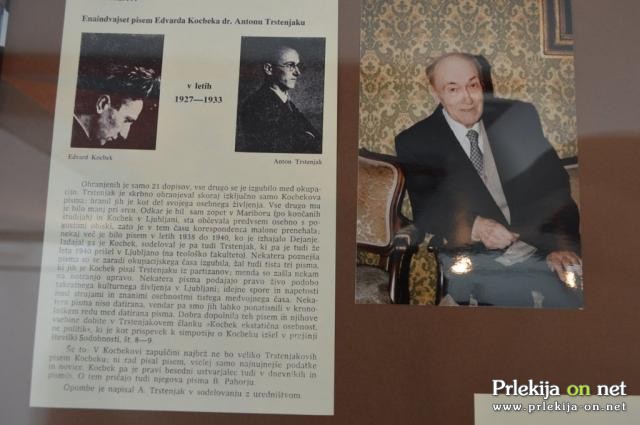 Razstava o življenju in delu Edvarda Kocbeka Razstava o življenju in delu Edvarda Kocbeka