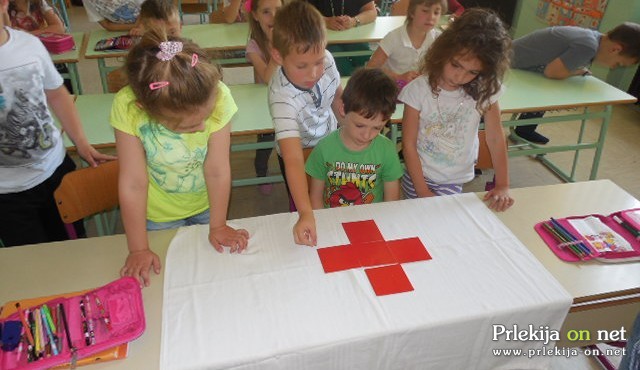 Pričetek aktivnosti v Tednu Rdečega križa 2015