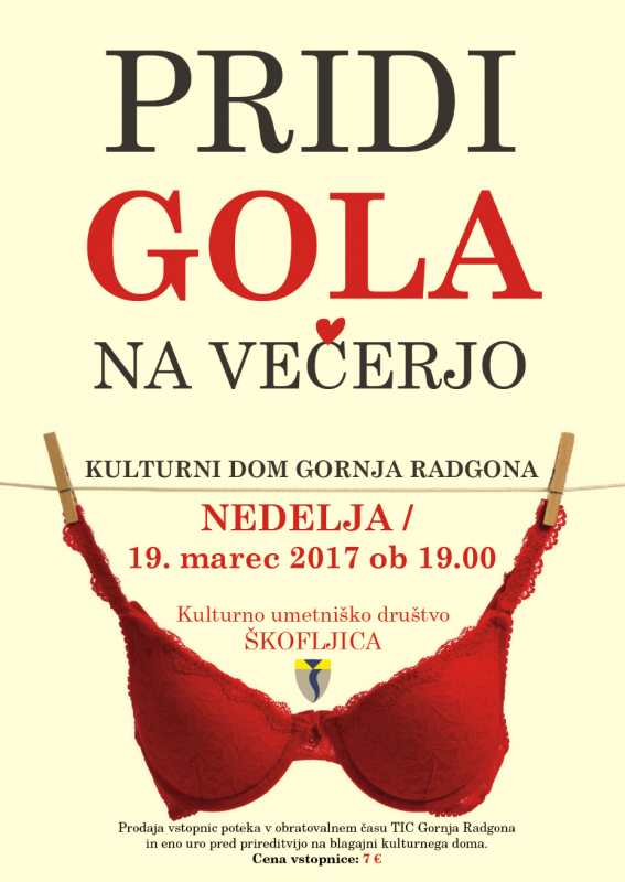 Pridi gola na večerjo