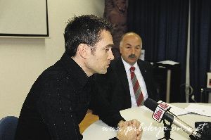 Lastnik oljarne Kocbek Gorazd Kocbek in župan občine Sveti Jurij ob Ščavnici Anton Slana Lastnik oljarne Kocbek Gorazd Kocbek in župan občine Sveti Jurij ob Ščavnici Anton Slana