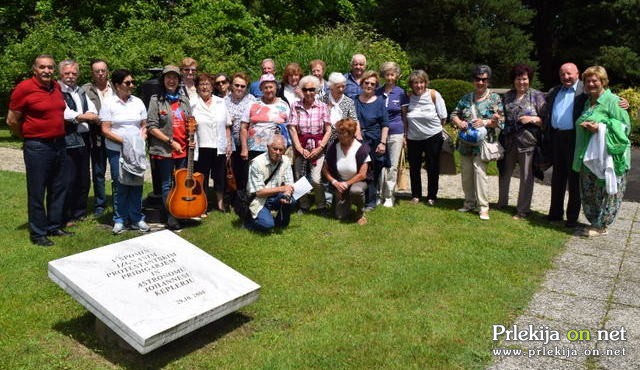 Obisk Vrta spominov in tovarištva na Petanjcih
