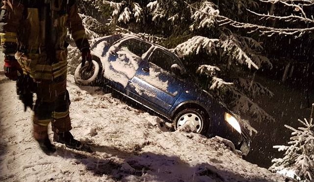 Zdrs vozila v Lešanah, foto: PGD Gornja Radgona Zdrs vozila v Lešanah, foto: PGD Gornja Radgona