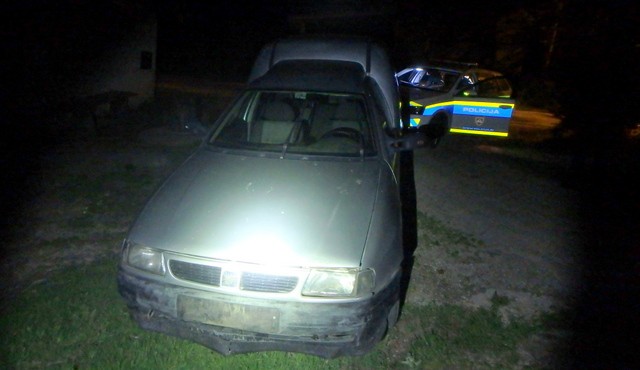 Zaseženo vozilo, foto: PP Rače Zaseženo vozilo, foto: PP Rače