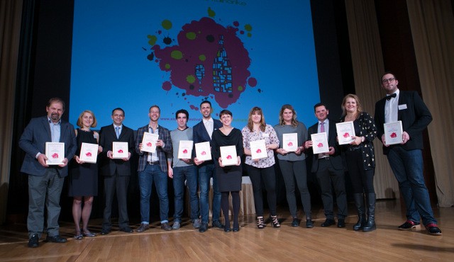 Prejemniki priznanj za najvišje ocenjena vina letošnjega Festivalskega ocenjevanja