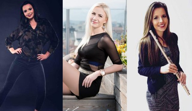 Ana Ritonja, Tea Recek in Nina Mikl, foto: miss-universe-slovenija.si