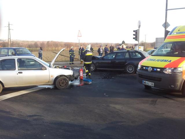 Prometna nesreča v Ormožu