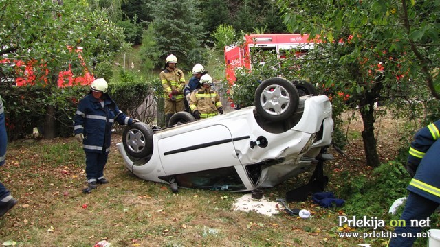 Prometna nesreča Sp. Kamenščak - Ljutomer