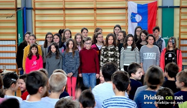 Slovenski kulturni praznik na OŠ Mala Nedelja