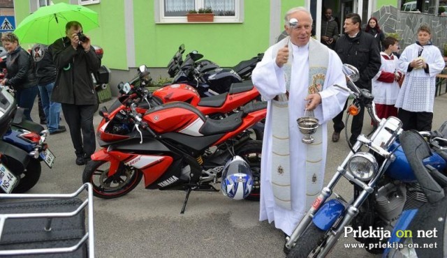 Blagoslov motorjev pri Mali Nedelji Blagoslov motorjev pri Mali Nedelji