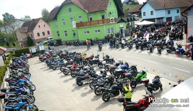 Prvomajski blagoslov motorjev pri Mali Nedelji Prvomajski blagoslov motorjev pri Mali Nedelji