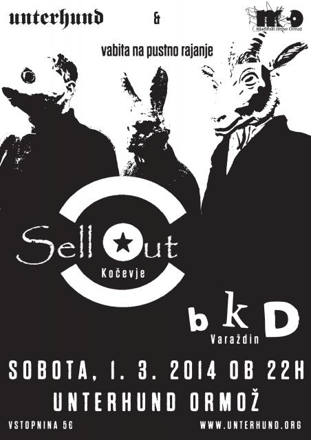 Pustni koncert: Sell Out, BKD