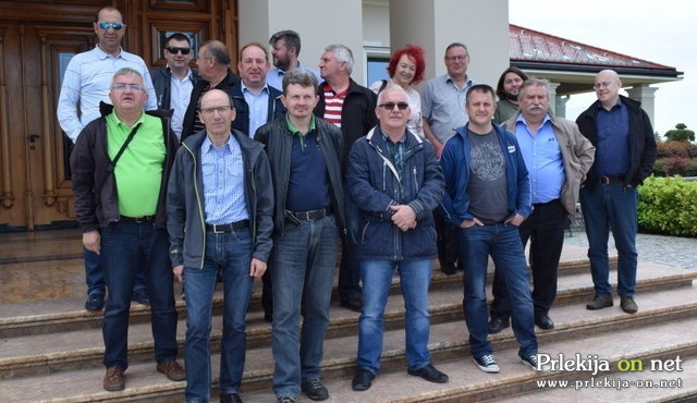 Udeleženci strokovne ekskurzije Občine Radenci