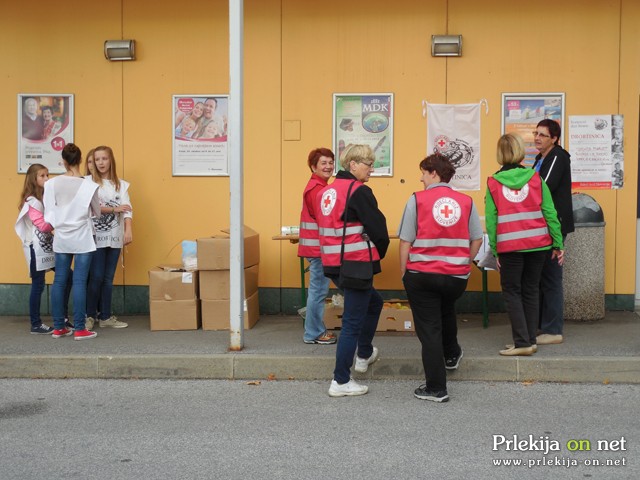 Akcija Drobtinica pred Mercatorjem v Radencih