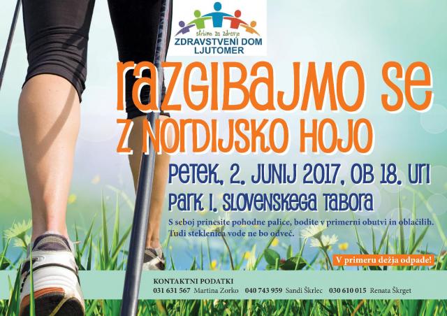 Razgibajmo se z nordijsko hojo