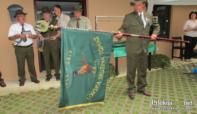 Razvitje prapora LD Tomaž Razvitje prapora LD Tomaž